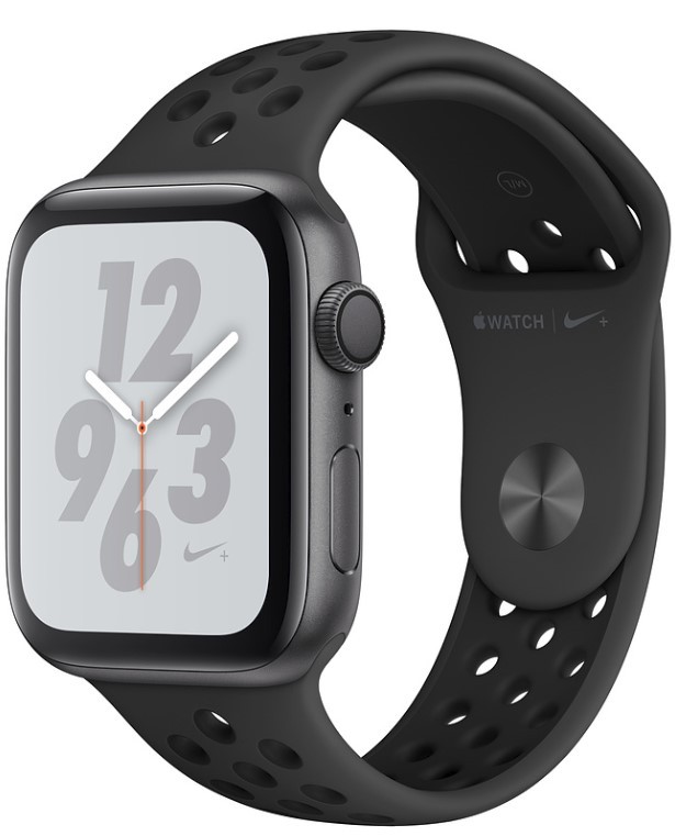 Умные часы Apple Watch Nike+ Series 4 40 мм, GPS, Space Gray Aluminium Case with Summit Black Nike Sport Band, Серый космос детальное изображение - 1