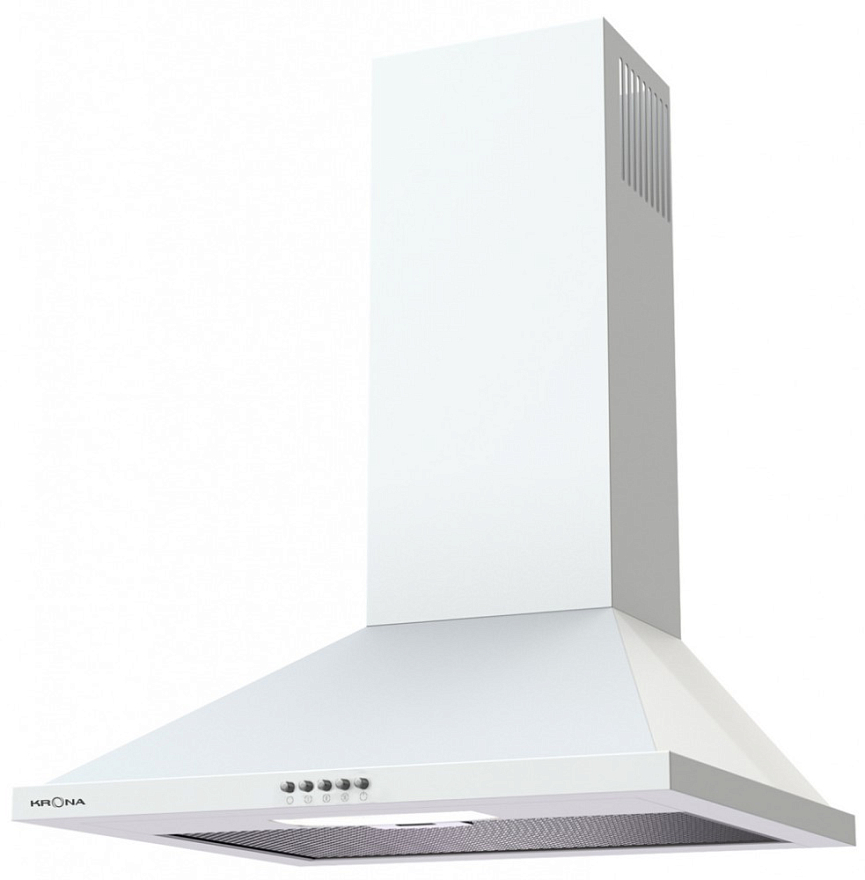 Вытяжка Krona BELLA 500 WHITE PB, Белый детальное изображение - 1