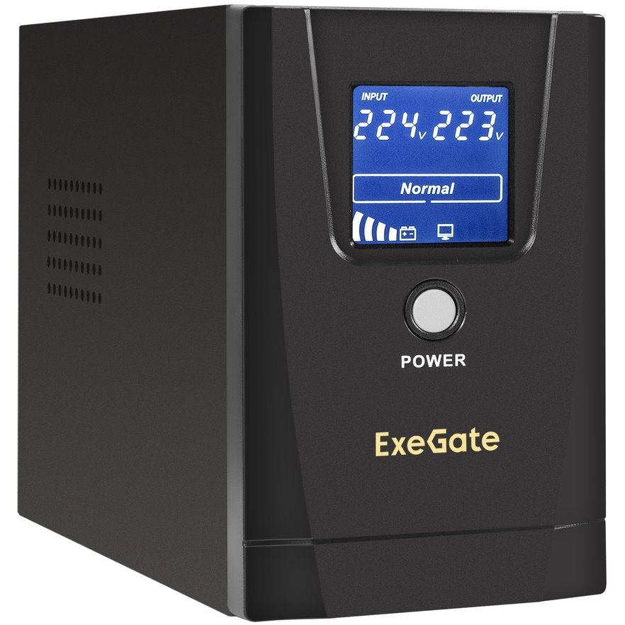 ИБП ExeGate Power Smart ULB-500 LCD AVR 2SH детальное изображение - 1