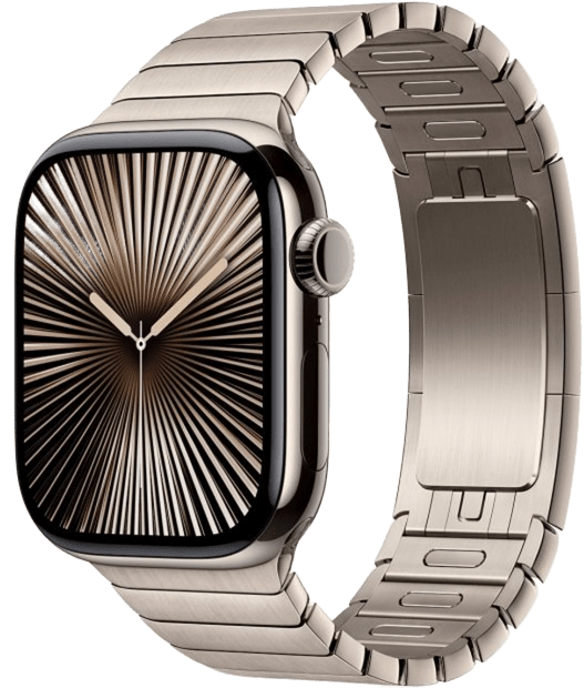 Умные часы Apple Watch Series 10 46 мм, Natural Titanium Case with Natural Link Bracelet детальное изображение - 1