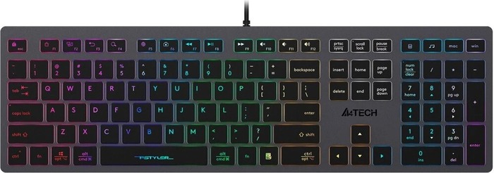 Клавиатура A4Tech Fstyler FX60H, Черный №5