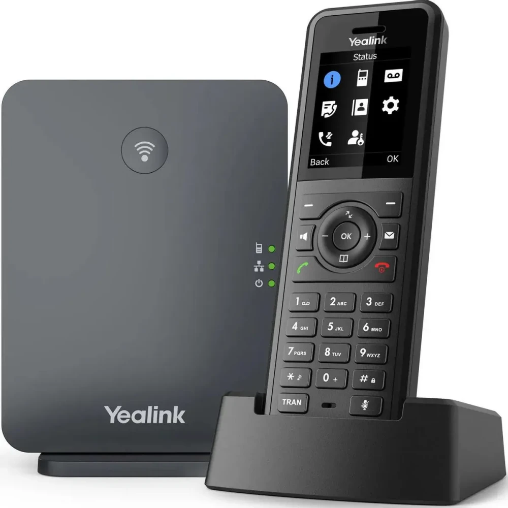 VoIP-телефон Yealink W77P, Черный детальное изображение - 1