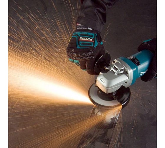 Угловая шлифмашина Makita 9565CVK, 125 мм, 11000 об/мин, 1400 Вт детальное изображение - 5