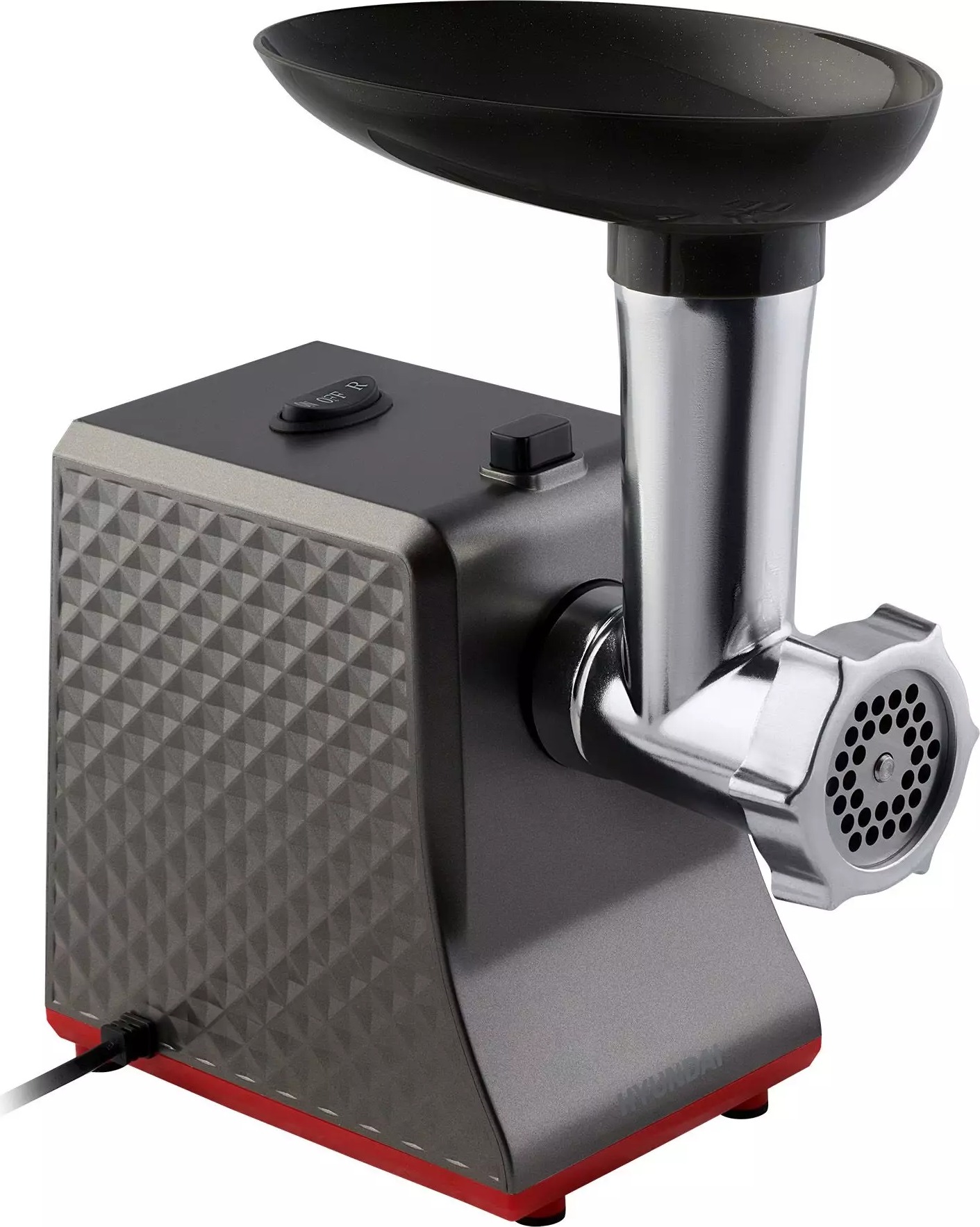 Мясорубка Hyundai HY-MG2114, Графит детальное изображение - 2