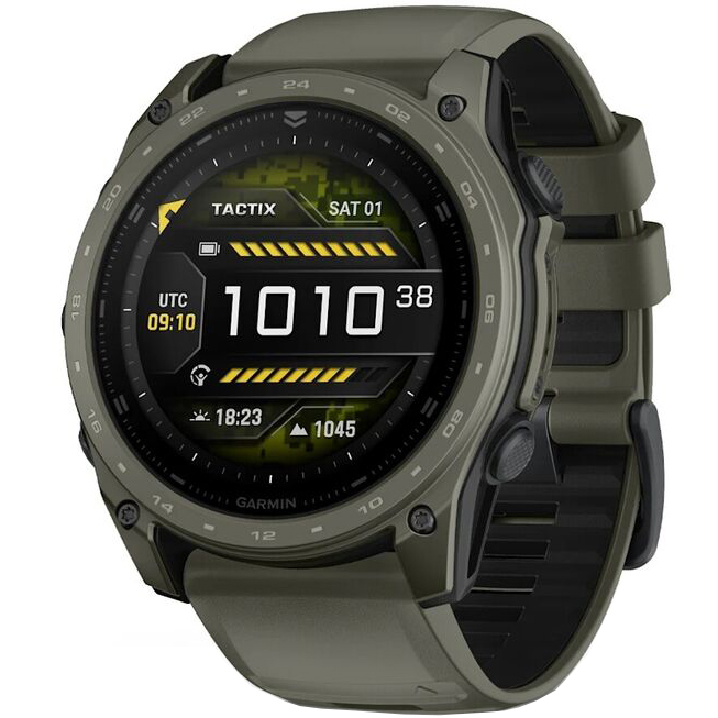 Смарт-часы Garmin Tactix 8 Amoled edition, 51 мм, Cerakote Coating Olive Drab, Оливковый детальное изображение - 5