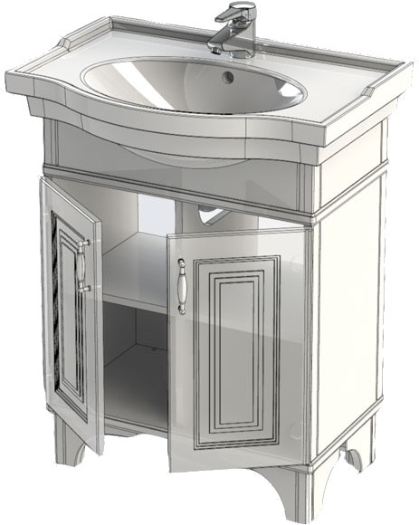 Тумба под умывальник  детальное изображение - 8