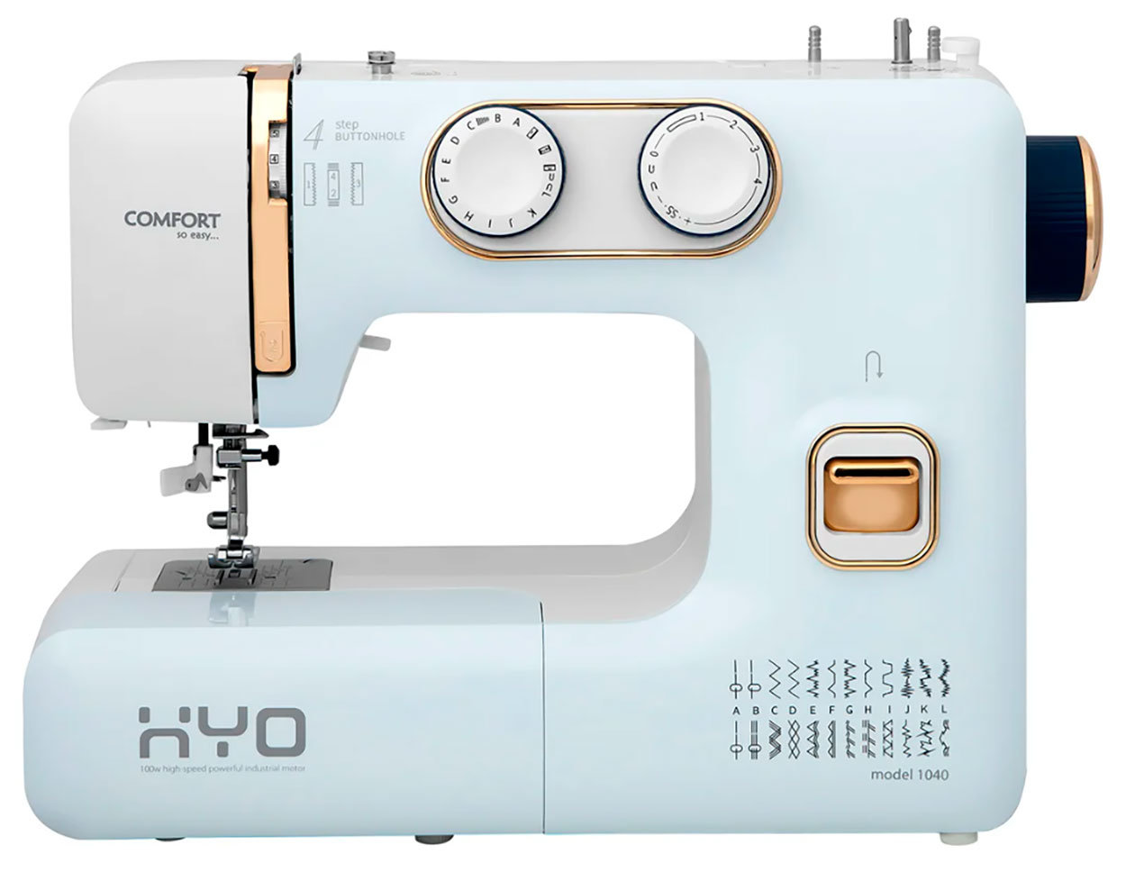 Швейная машина Comfort 1040, Белый детальное изображение - 1