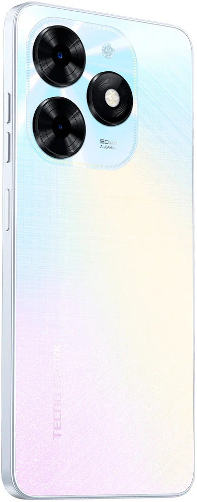 Смартфон Tecno SPARK 20C 8/128 ГБ, Mystery White, Dual nano SIM детальное изображение - 2