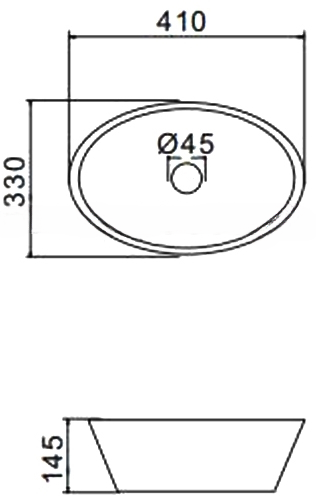 Умывальник Gappo GT304  детальное изображение - 2