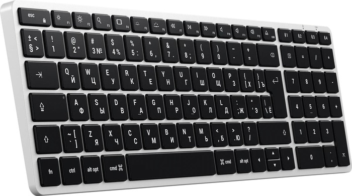 Клавиатура Satechi Slim X2, ST-BTSX2S-RU, Серебряный №5