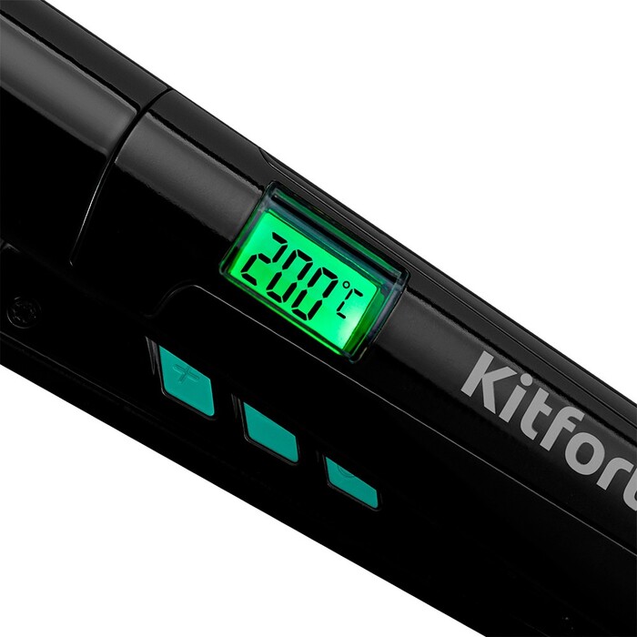 Стайлер KITFORT KT-3226-3, Бирюзовый №4