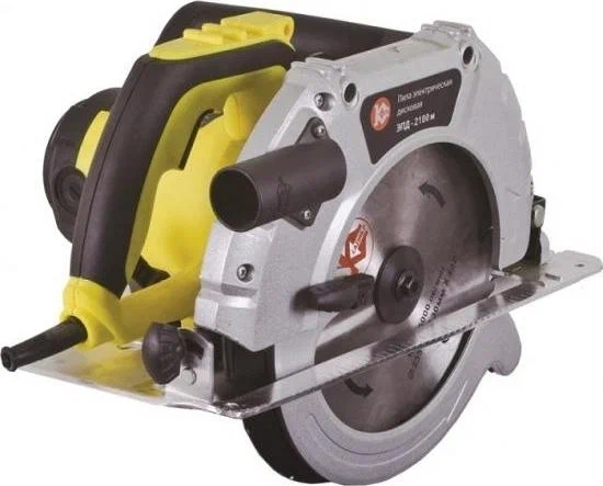 Дисковая пила Калибр Мастер ЭПД-2100М, 235 мм, 4200 об/мин, 2100 Вт детальное изображение - 1