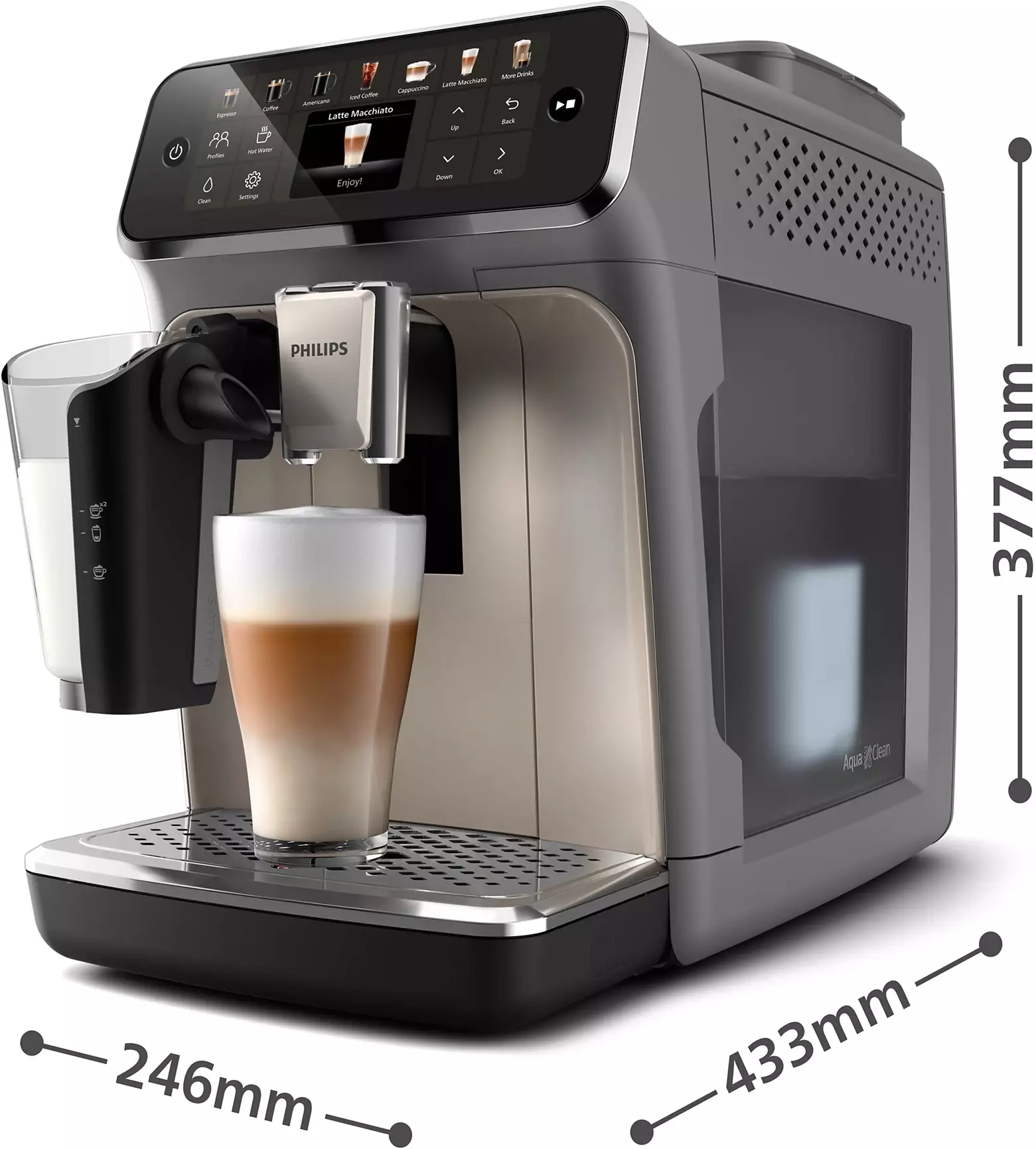 Кофемашина Philips EP4446/70, Черный детальное изображение - 7