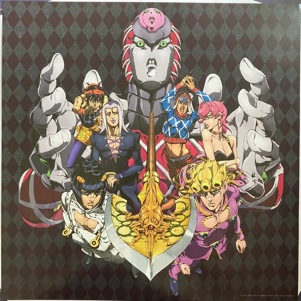 Виниловая пластинка OST Jojo's Bizarre Adventure – Golden Wind (Coloured Yellow Orange) 2LP детальное изображение - 6