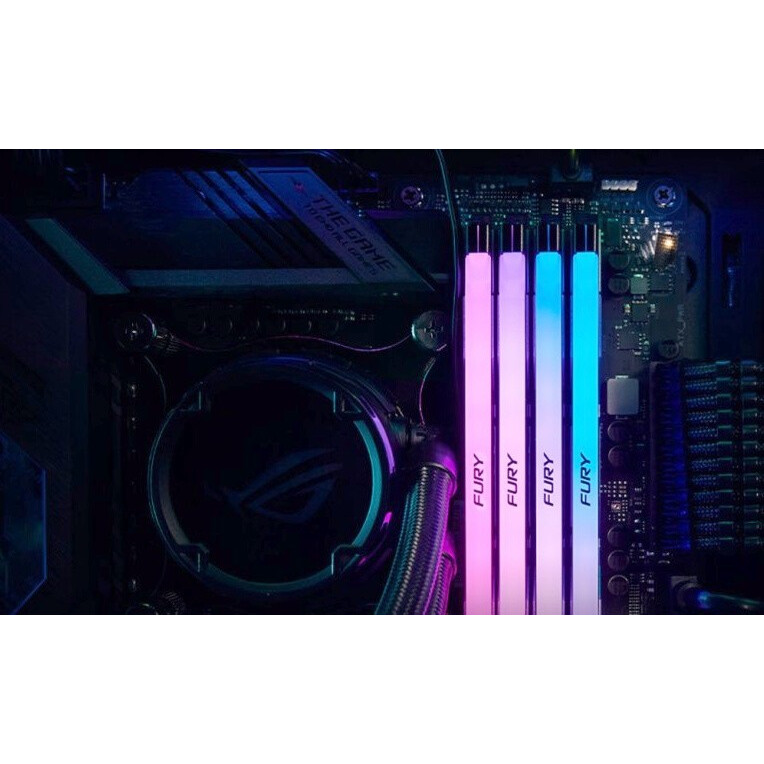Оперативная память Kingston Fury Renegade RGB DDR5 6400MHz, KF564C32RSA-32, 32 Гб детальное изображение - 4