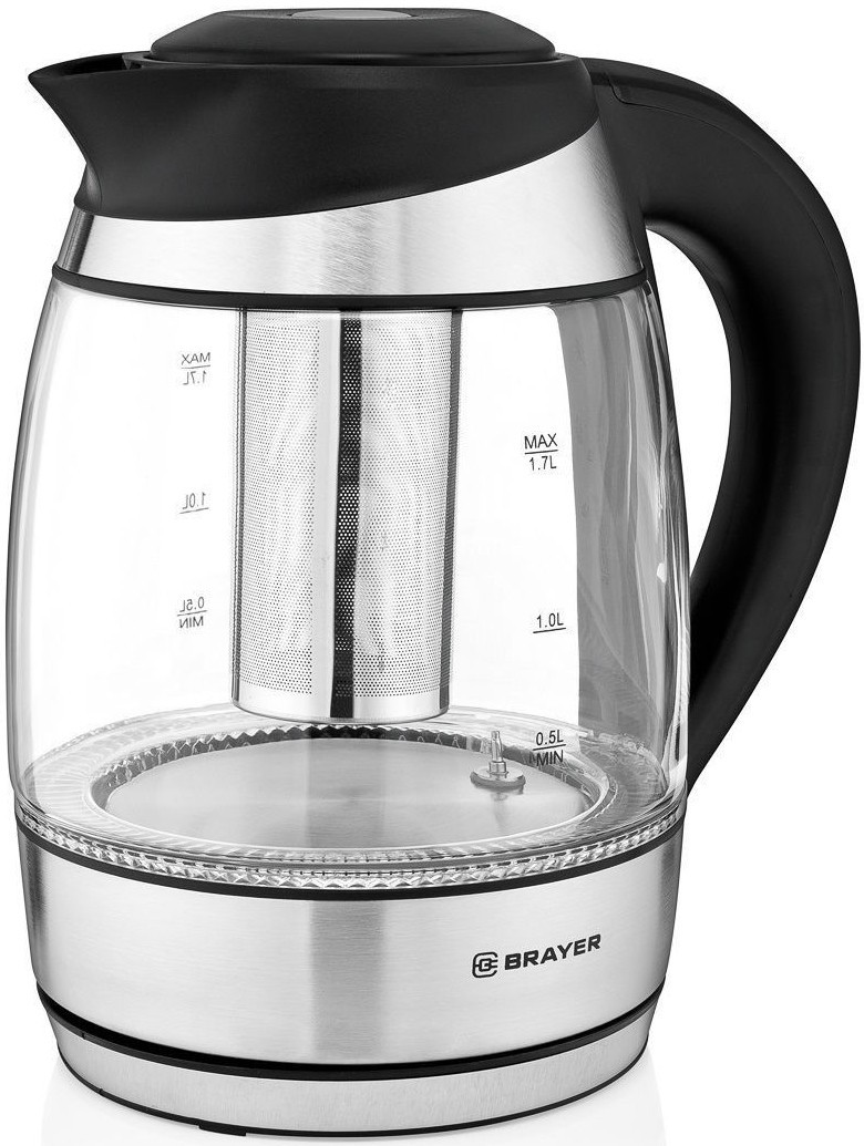 Электрический чайник Brayer BR1021 1.7 л, Черный детальное изображение - 4