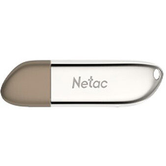 USB Flash накопитель Netac U352 USB3.0 256 ГБ, серебряный детальное изображение - 1