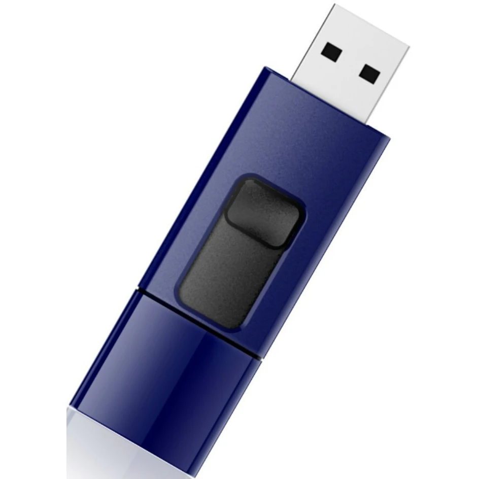 USB Flash накопитель Silicon Power Blaze B05 (SP016 ГБUF3B05V1D) 16 ГБ, синий детальное изображение - 2