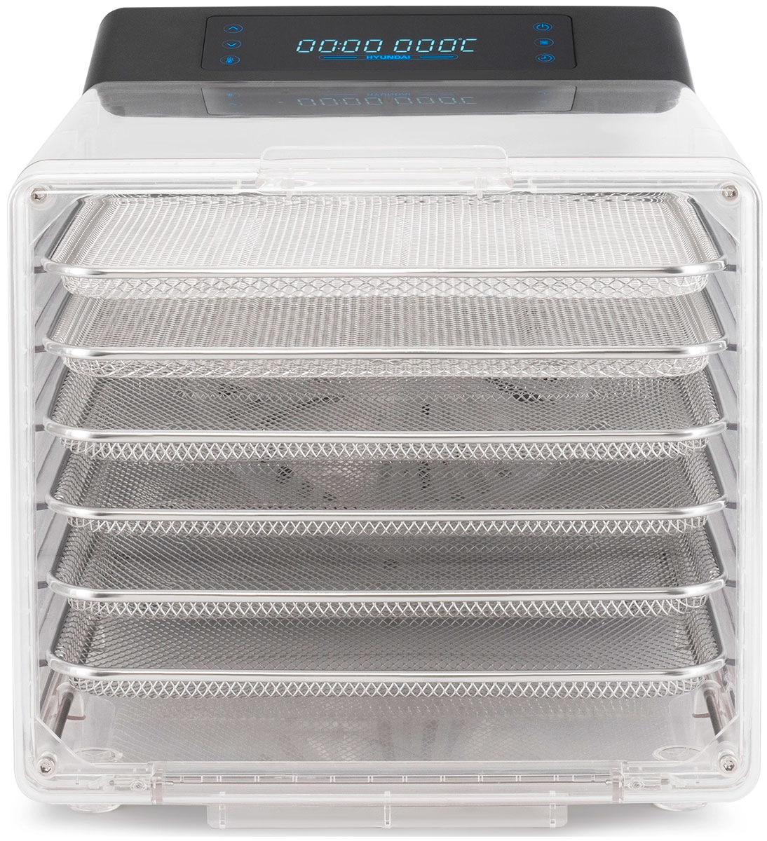 Сушилка для фруктов и овощей Hyundai HYFD-8800, 600 Вт, Черный детальное изображение - 2