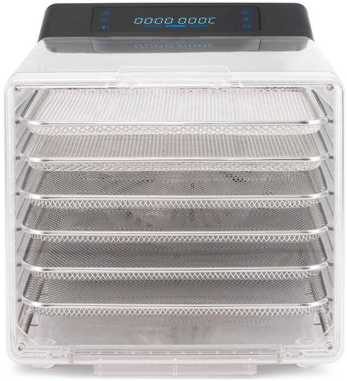 Сушилка для фруктов и овощей Hyundai HYFD-8800, 600 Вт, Черный №2