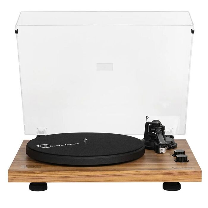 Проигрыватель винила Reproductor RP-LPX500SP, Коричневый №4