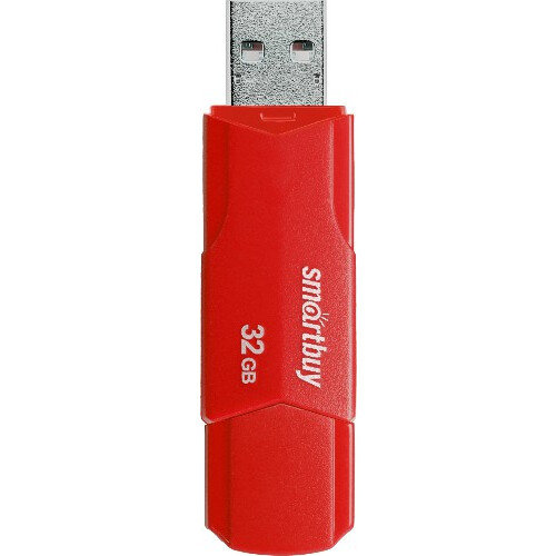 USB Flash накопитель SmartBuy  (SB32 ГБCLU-R) 32 ГБ, красный детальное изображение - 3