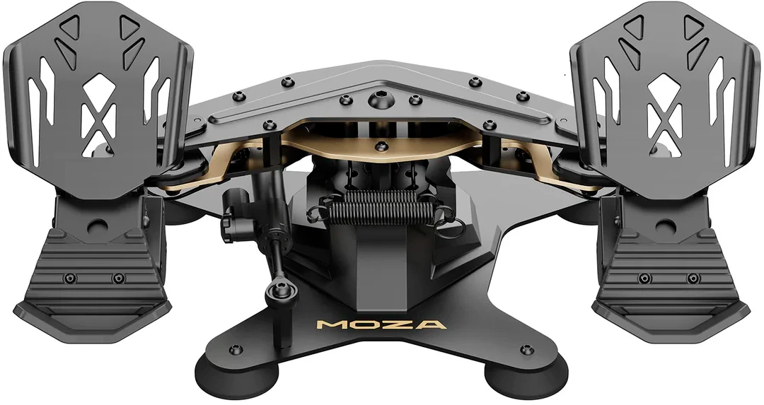 Педали MOZA MRP Rudder Pedals, Черный детальное изображение - 1