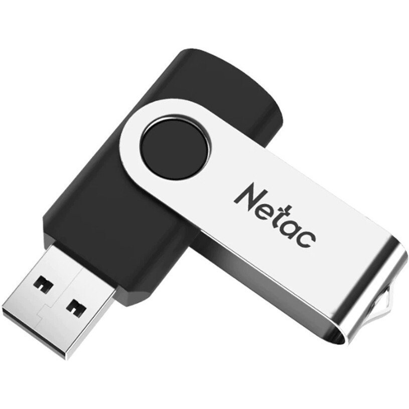 USB Flash накопитель Netac U505 128 ГБ, черный детальное изображение - 1
