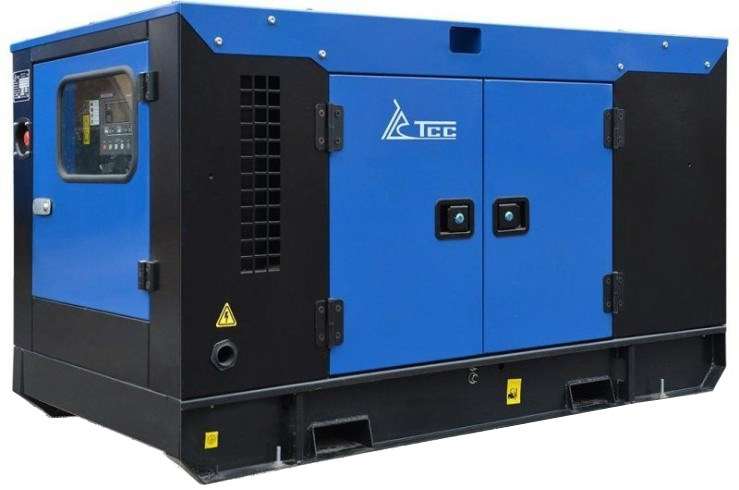 Генератор дизельный ТСС АД-30С-Т400-1РКМ16 (TTD 42TS ST) 042577, в кожухе, 30 кВт, Синий детальное изображение - 1