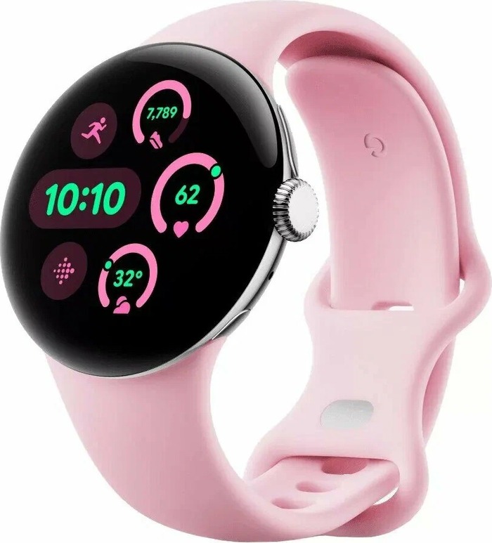 Смарт-часы Google Pixel Watch 3 41 мм, Розовый, Rose Quartz Active Band №1