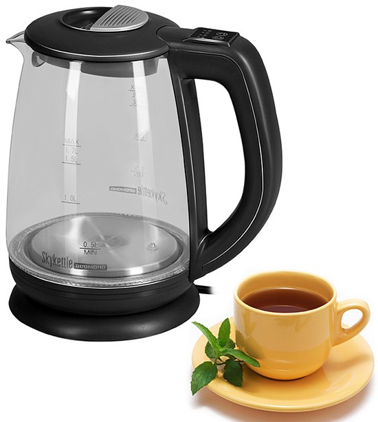 Электрочайник Redmond SkyKettle G214S, Черный детальное изображение - 5