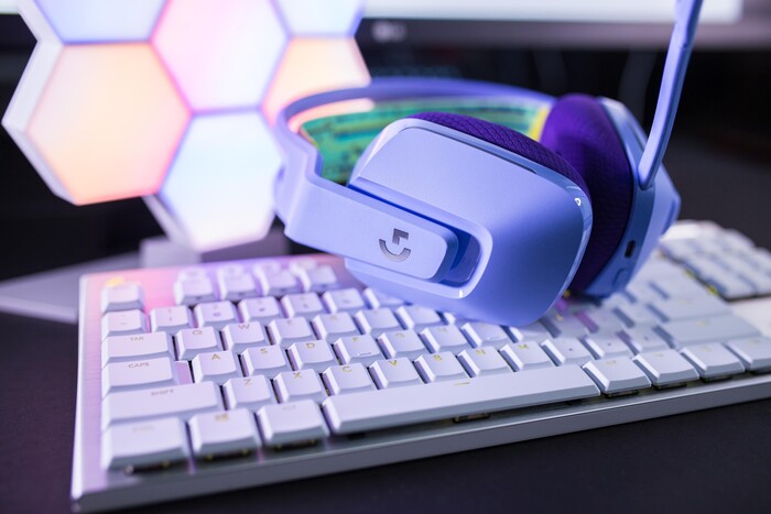 Игровые наушники Logitech G733, Фиолетовый №3