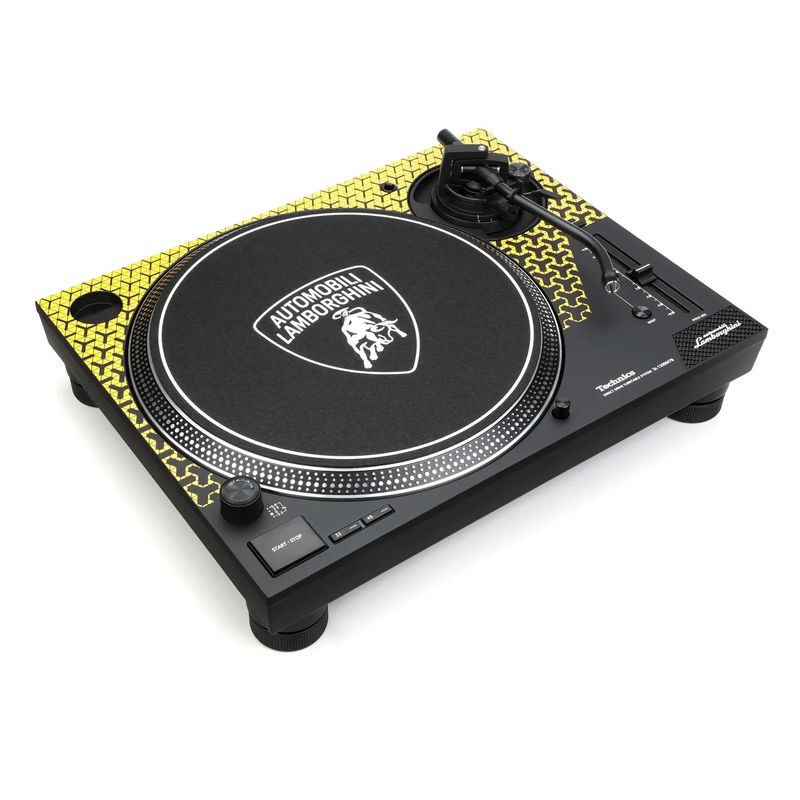 Проигрыватель винила Technics SL-1200M7PED Lamborghini, Зеленый детальное изображение - 4