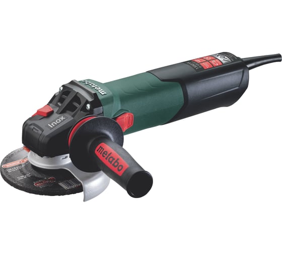 Угловая шлифмашина Metabo WEV 15-125 Quick Inox 600572000, 125 мм, 11000 об/мин, 1550 Вт детальное изображение - 1