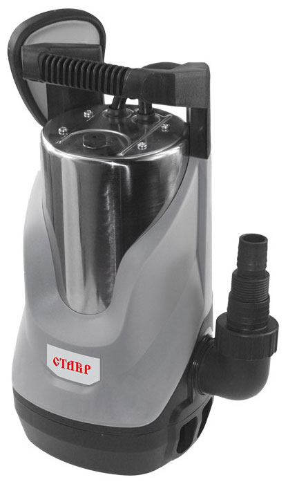 Насос Ставр НПД-1200М, 270 л/мин, 32 мм, напор 10 м, d=25 мм, 1200 Вт, Серый детальное изображение - 1