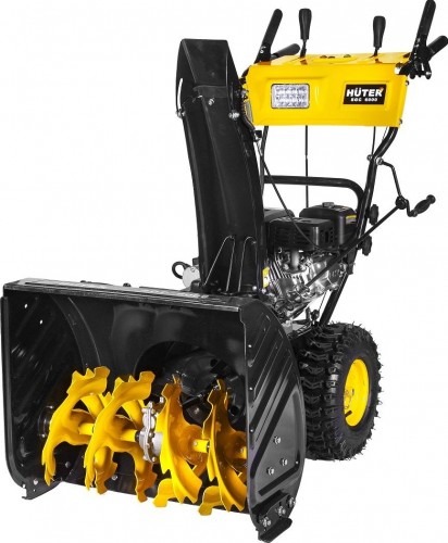 Снегоуборщик бензиновый Huter SGC 6000 с электростартером 220В 70/7/7, 8 л.с., 6000 Вт, Желтый/Черный детальное изображение - 1