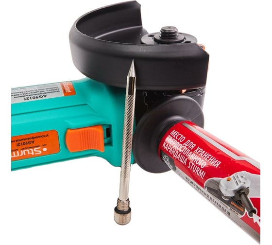 Угловая шлифмашина Sturm AG9012T, 125 мм, 10000 об/мин, 1000 Вт детальное изображение - 7