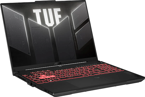 Ноутбук Asus TUF Gaming A16 FA607NUG-RL161 16" (AMD Ryzen 7 7445HS, NVIDIA GeForce RTX 4050) 16ГБ, 512ГБ SSD, noOS, серый (90NR0MU3-M009R0) детальное изображение - 3