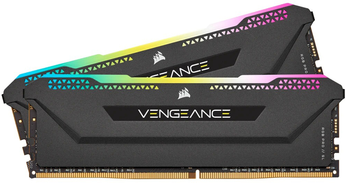 Оперативная память Corsair Vengeance Pro SL RGB DDR4 3200MHz, CMH32GX4M2E3200C16, 2x16 Гб KIT, 32 Гб №1