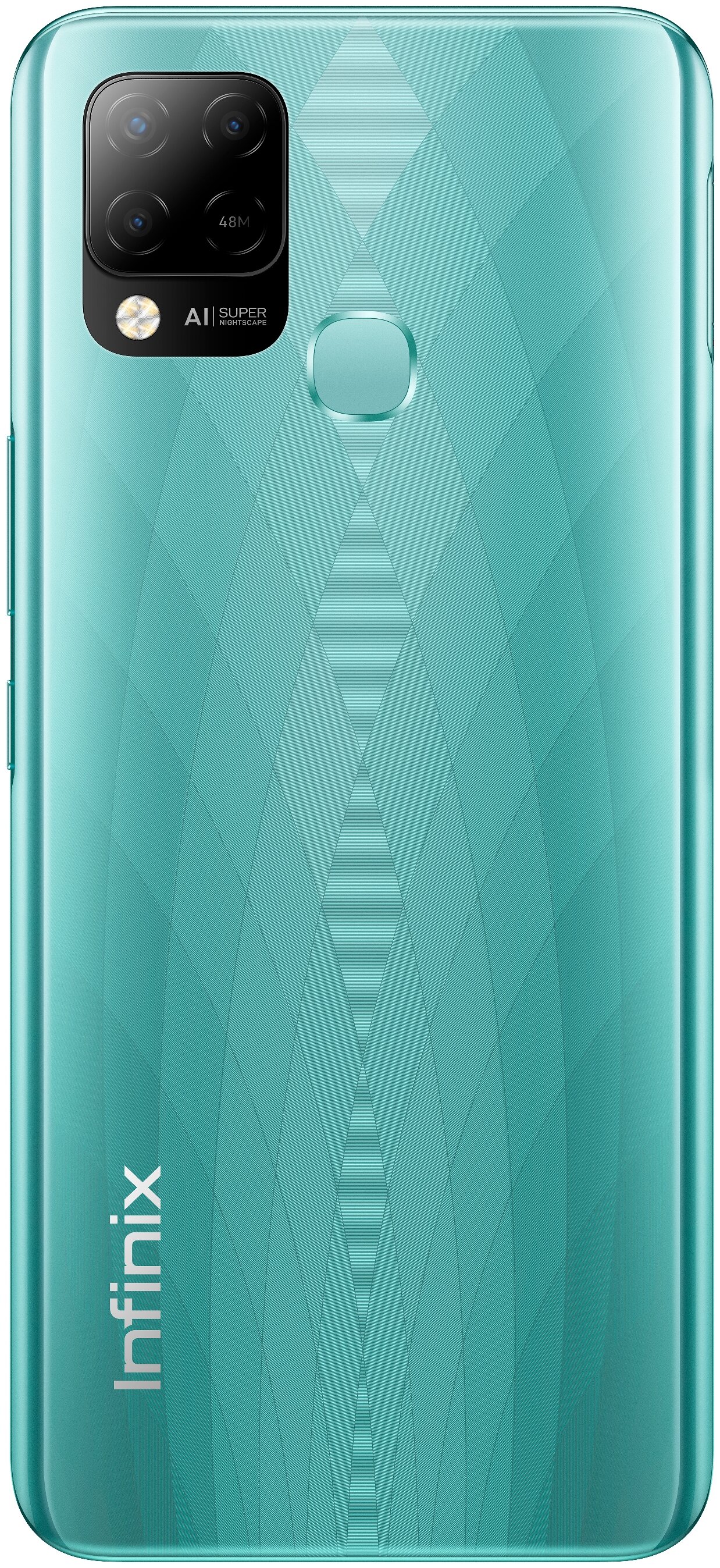 Infinix Hot 10S 128 Гб Infinix Hot 10S 128 Гб / ОЗУ 4 Гб, Зеленый детальное изображение - 3