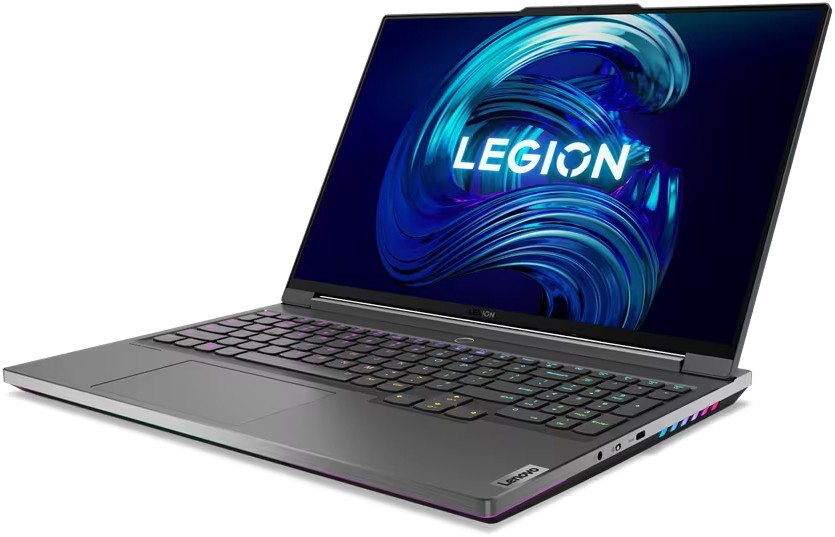 Ноутбук Lenovo Legion 7 16IAX7, 82TD0007US, RAM 32 ГБ, SSD 2 ТБ, Серый детальное изображение - 4