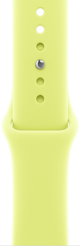 Умные часы Apple Watch Series 11 42 мм, Silver Aluminium Case with Neon Yellow Sport Band, GPS + Cellular, Неоновый желтый детальное изображение - 3
