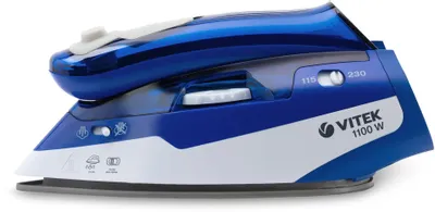 Утюг Vitek VT-1269, Синий детальное изображение - 2