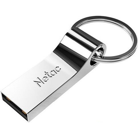 USB Flash накопитель Netac U275 4 ГБ, серебряный детальное изображение - 1