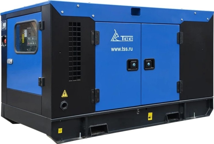 Генератор дизельный ТСС АД-20С-Т400-1РКМ16 (TTD 28TS ST) 045514, в кожухе, 20 кВт, Синий детальное изображение - 1