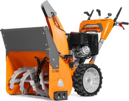 Снегоуборщик бензиновый Daewoo DAST 1080 EFI с инжекторным двигателем, 13 л.с., 7350 Вт, Оранжевый/Серый детальное изображение - 1