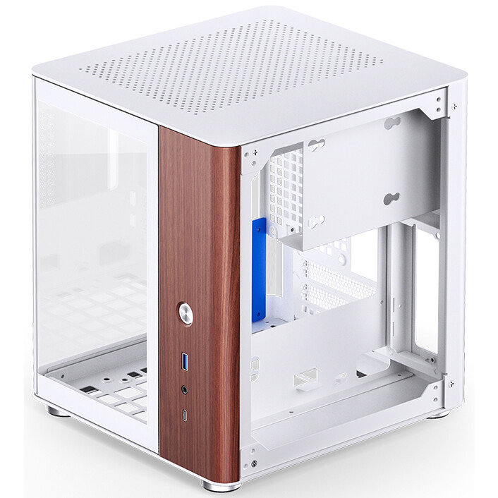 Корпус Jonsbo TK-0, Белый детальное изображение - 4