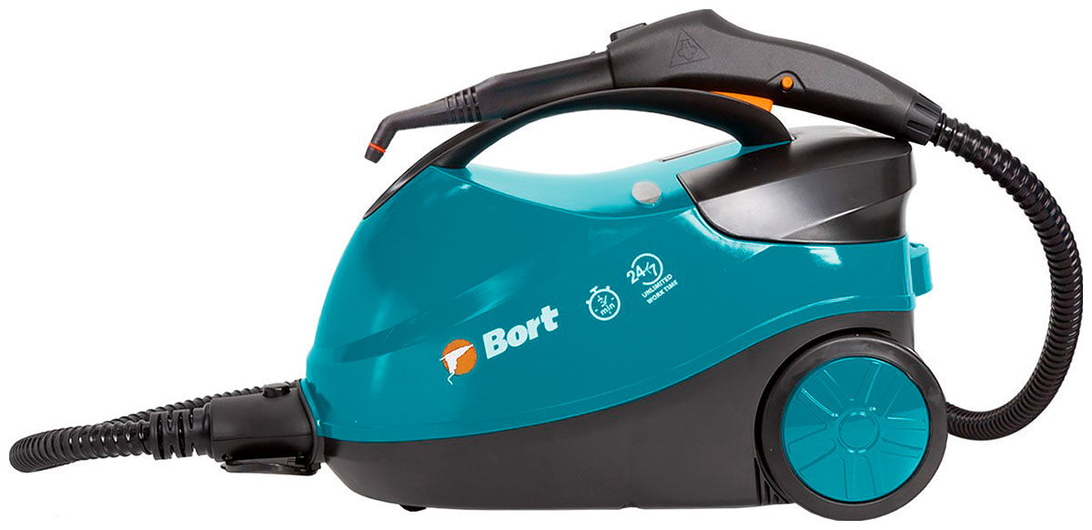 Пароочиститель Bort BDR-2500-RR, 2200 Вт, Зеленый/Черный детальное изображение - 2