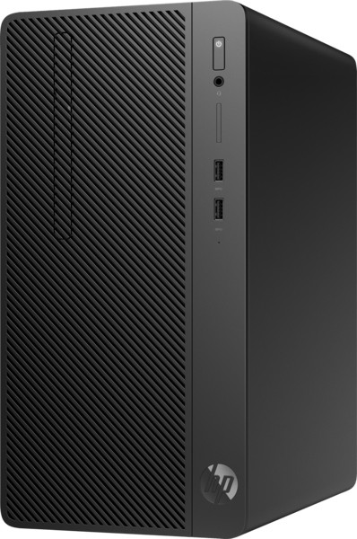 Персональный компьютер HP 290 G4 MT, 123N2EA, Intel Core i3 10100, RAM 4 Гб, HDD 1 Тб, Intel UHD Graphics, без ОС, Черный детальное изображение - 2