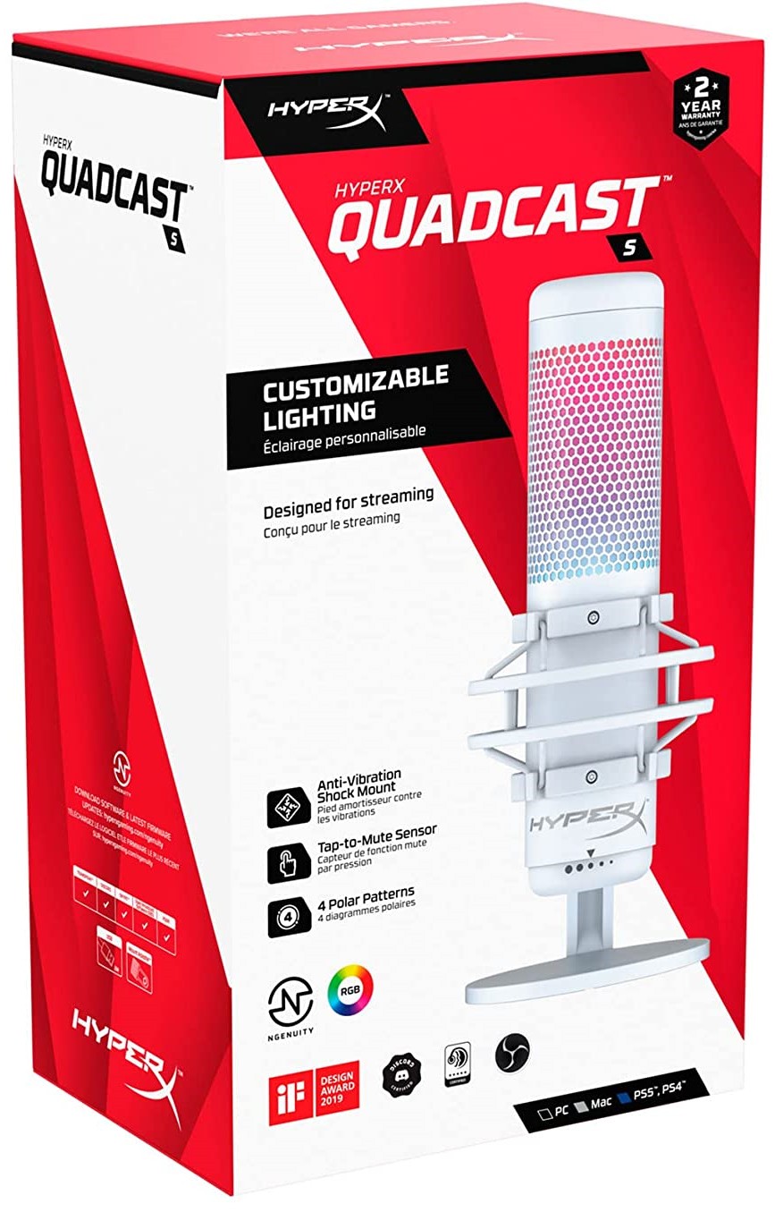 Микрофон HyperX QuadCast S детальное изображение - 11